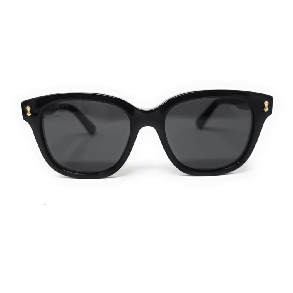 Gucci GG1264SA 001 Sunglasses Men's Black/Gray Lenses Square Shape 52mm NEW - Picture 3 of 8